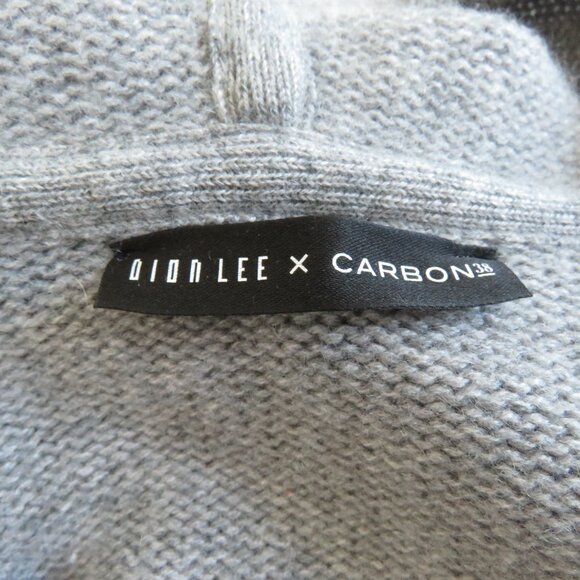 Gray Ribbed Women's Sweater - Picture 14 of 16